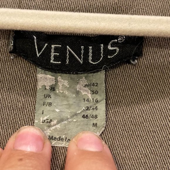 Olive Green Brown Jacket or Blazer - Picture 3 of 6